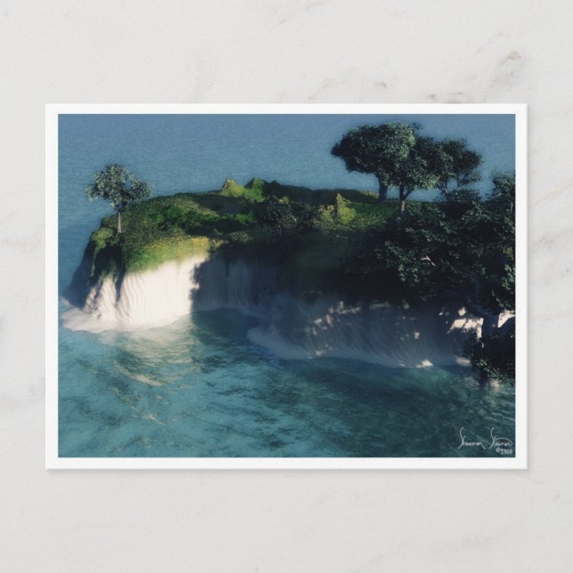 Postal de la isla de Nani (Anverso)