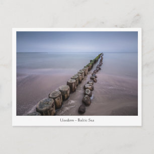 Postal de la isla de Usedom Alemania