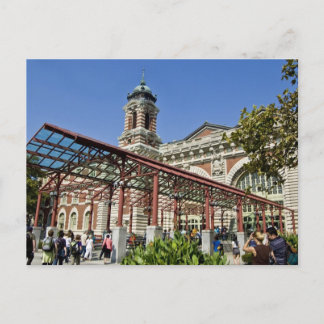 postal de la isla ellis