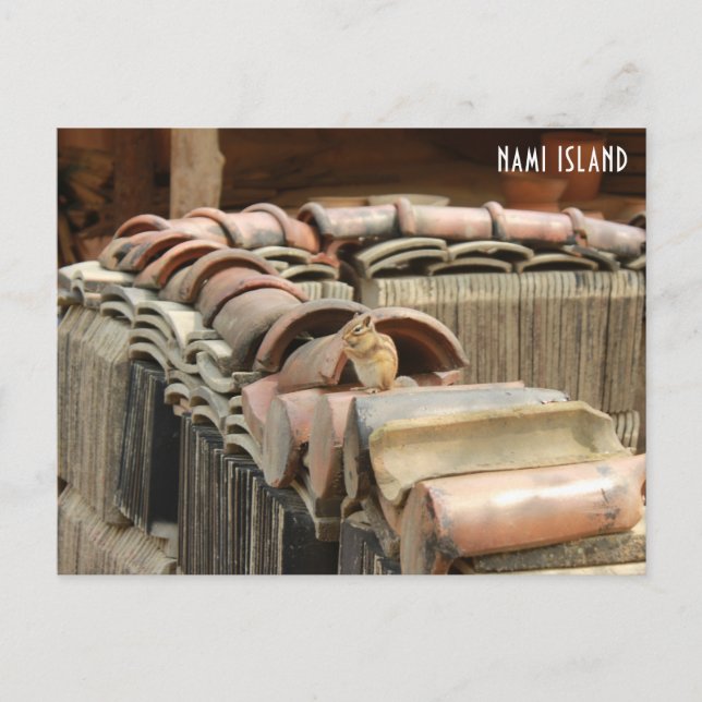 Postal de la isla Nami (Anverso)