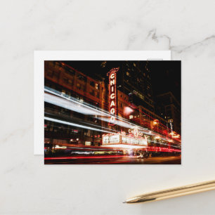 Postal de la línea aérea de la ciudad de Chicago I