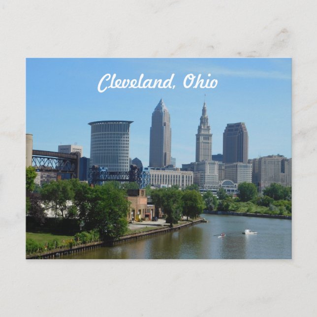 Postal de la línea aérea del río Ohio (Anverso)