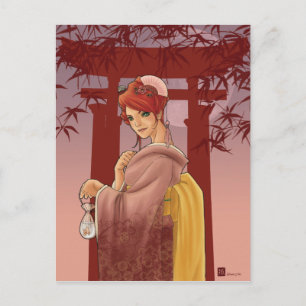 postal de la Luna de Verano