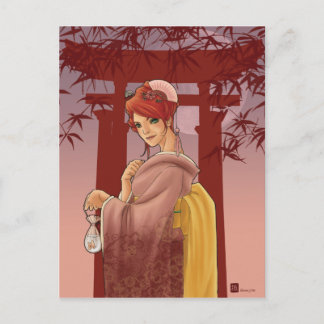 postal de la Luna de Verano