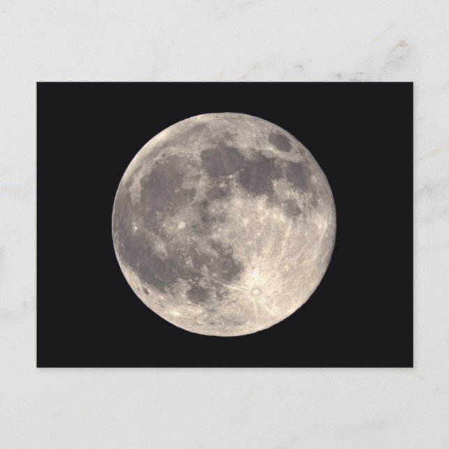 Postal de la Luna Llena (Anverso)