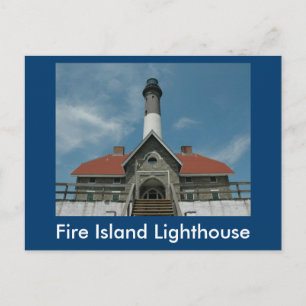 Postal de la luz de la isla de fuego