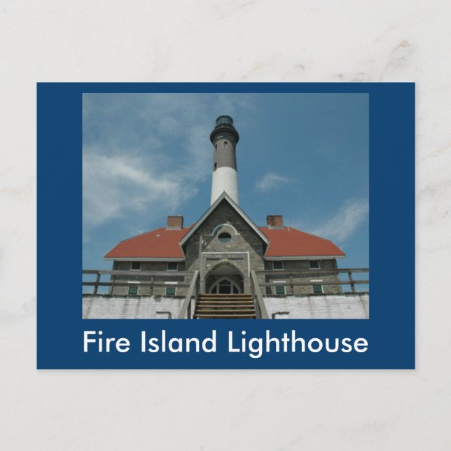 Postal de la luz de la isla de fuego (Anverso)