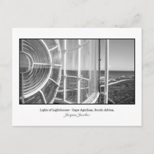 Postal de la luz de un faro