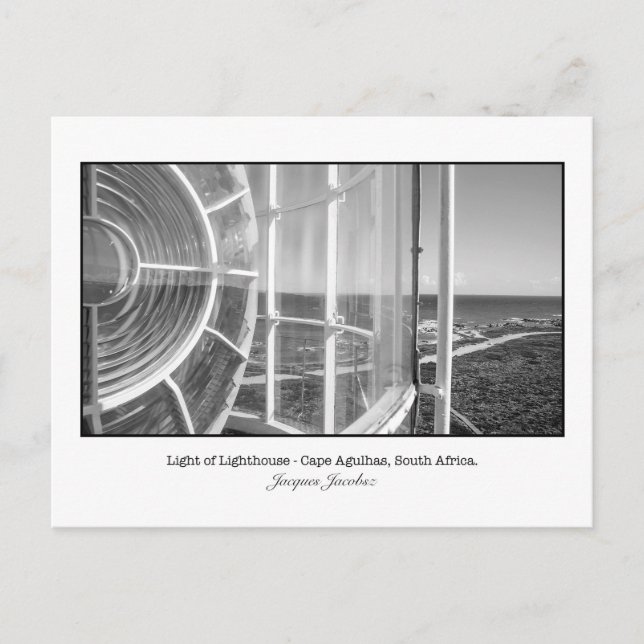 Postal de la luz de un faro (Anverso)