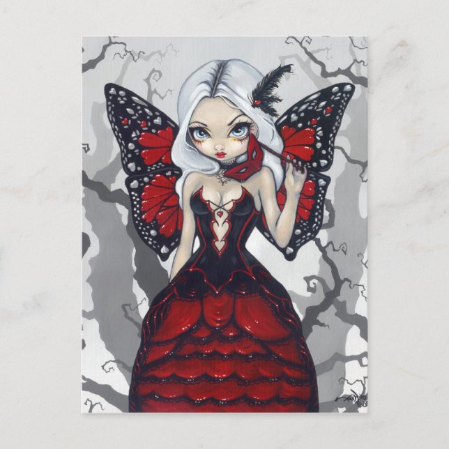 "Postal de la mascarada de la tarjeta del día de (Anverso)