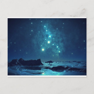 postal de la noche de la estrella