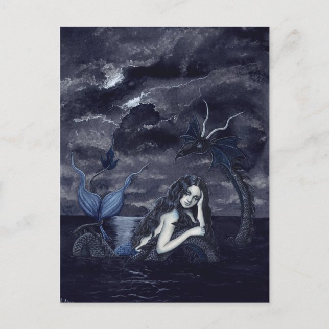 postal de la noche más oscura (Anverso)