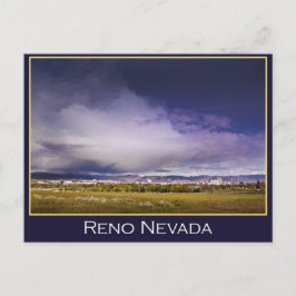 Postal de la nube del poder de Reno