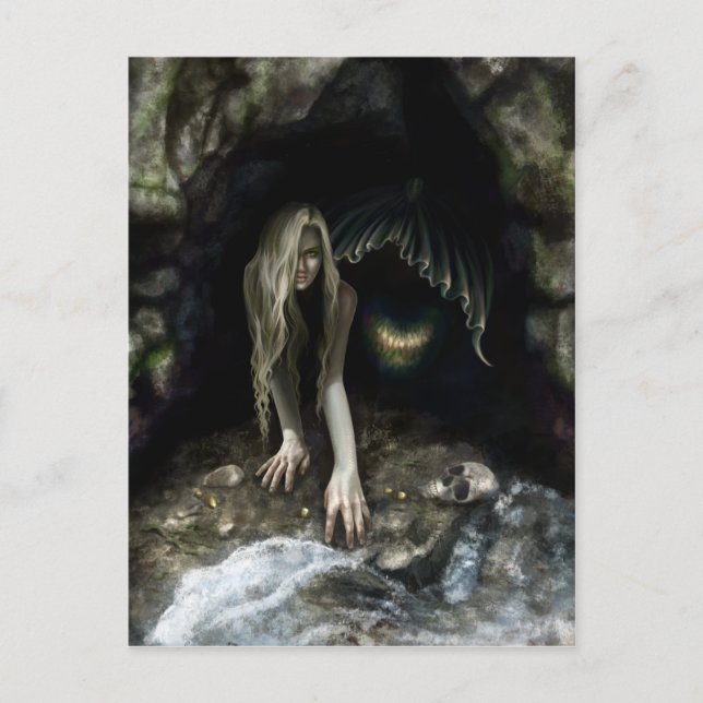 Postal De la oscuridad (Anverso)