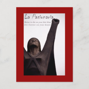 Postal de La Pasionaria