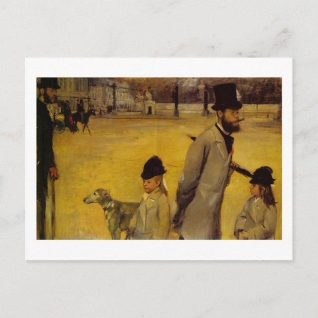 Postal de La Place de la Concorde (Anverso)