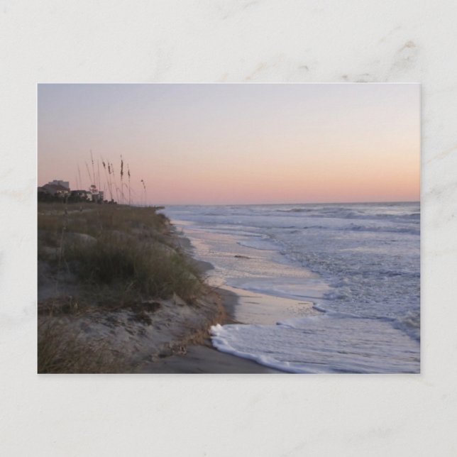 Postal de la playa de Hilton Head Island (Anverso)