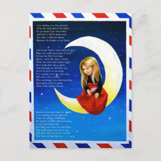 Postal de la postal lunar