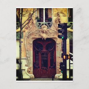 Postal de la puerta de París