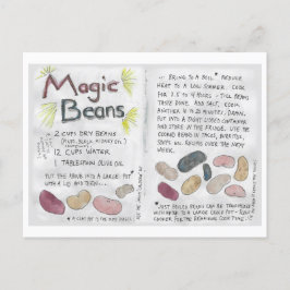 postal de la receta de Magic Beans