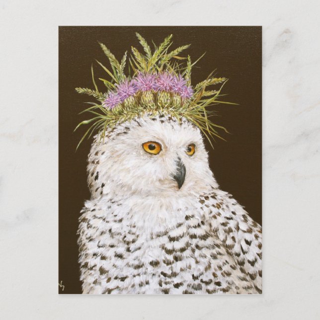 postal de la Reina de la Nieve (Anverso)