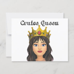 postal de la Reina de los Cruceros