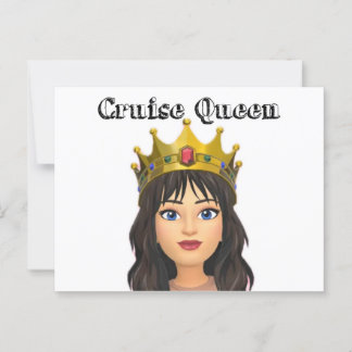 postal de la Reina de los Cruceros
