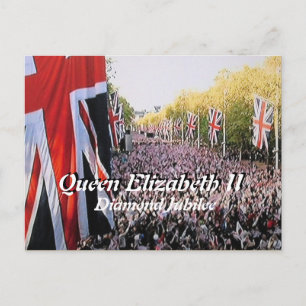 postal de la Reina Elizabeth Diamond Jubilee