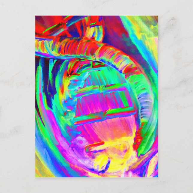 Postal de la réplica de la DNA (Anverso)