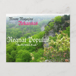 Postal de la revista de Arkansas/del soporte