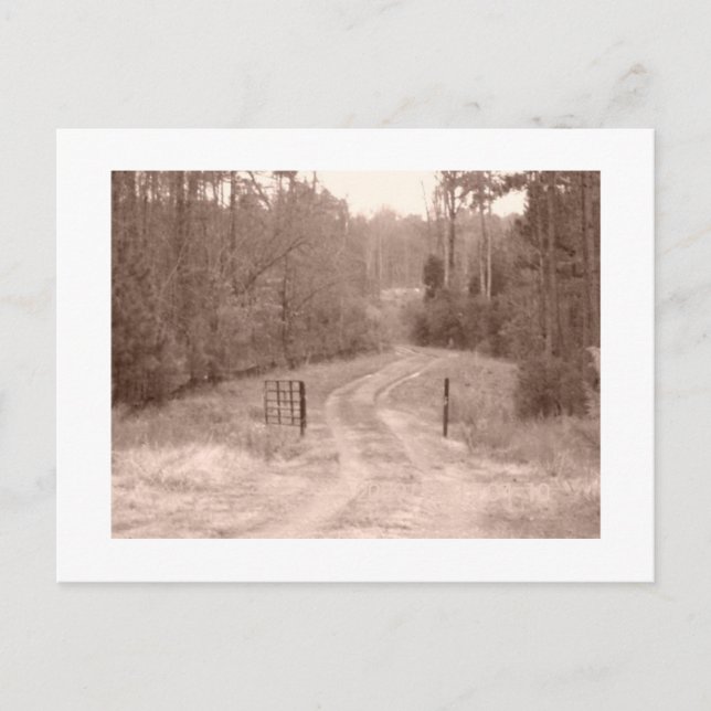 postal de la ruta del país viejo (Anverso)