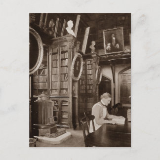 Postal de la sala de lectura