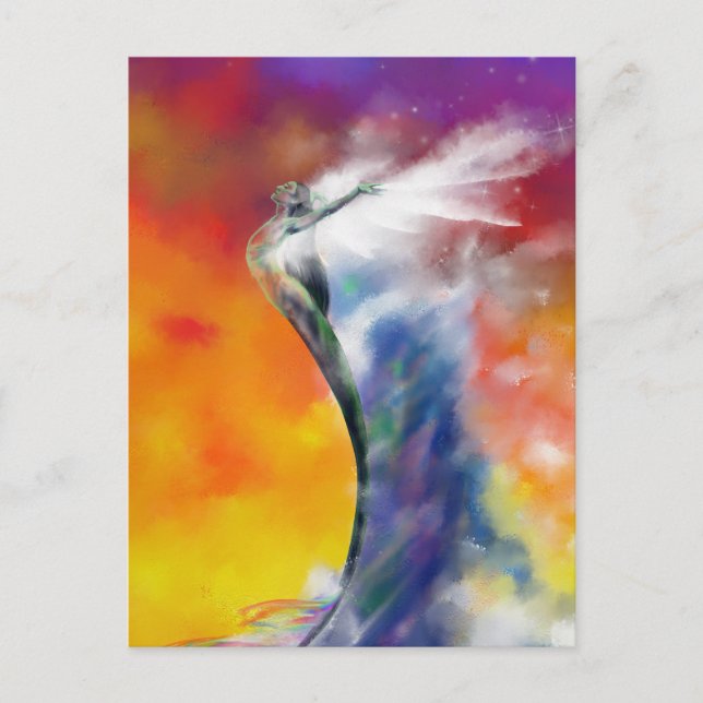 Postal de la sirena (closeup) (Anverso)