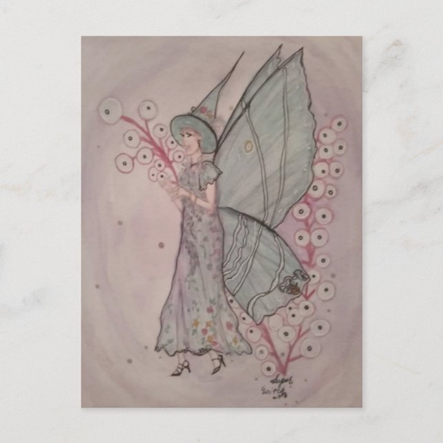 Postal de la Super Bruja (Anverso)