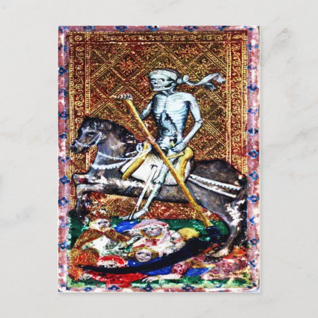 Postal de la tarjeta de muerte (Anverso)