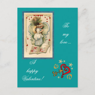 Postal de la tarjeta del día de San Valentín