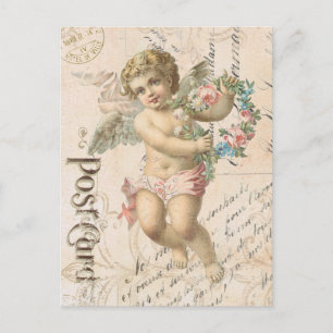 Postal de la tarjeta del día de San Valentín de la