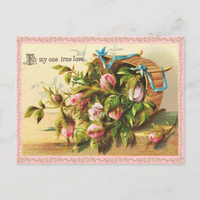 Postal de la tarjeta del día de San Valentín del (Anverso)