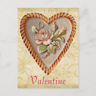 Postal de la tarjeta del día de San Valentín del