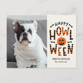 Postal de la tarjeta fotográfica Howl-O-Ween Masco