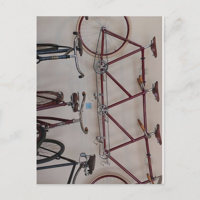 Postal de la tienda de bicicletas Wright Brothers (Anverso)