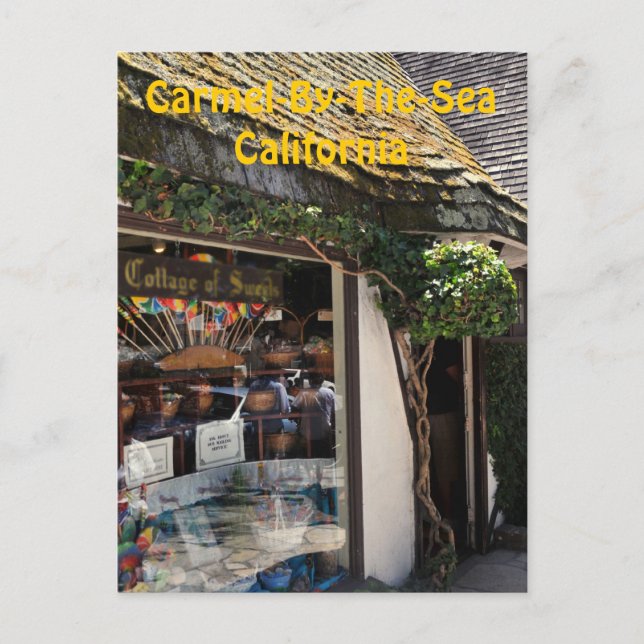 Postal de la tienda de velas costeras (Anverso)