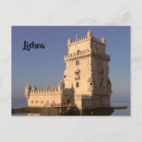 postal de la torre Belem