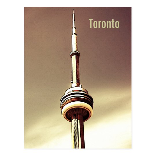 Postal de la torre del NC de Toronto