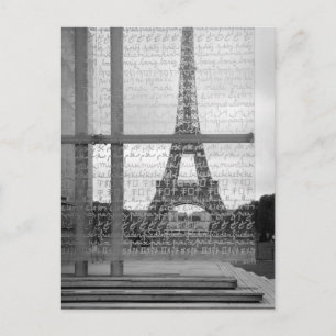 Postal de la torre Eiffel