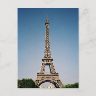 Postal de la torre Eiffel de París Francia
