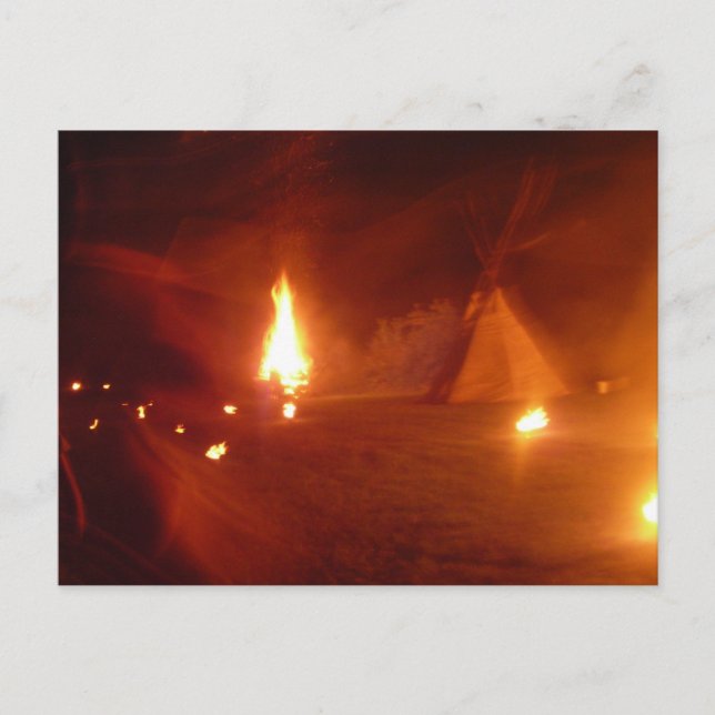 Postal de la vida nocturna (Anverso)