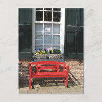 Postal de la vieja casa holandesa