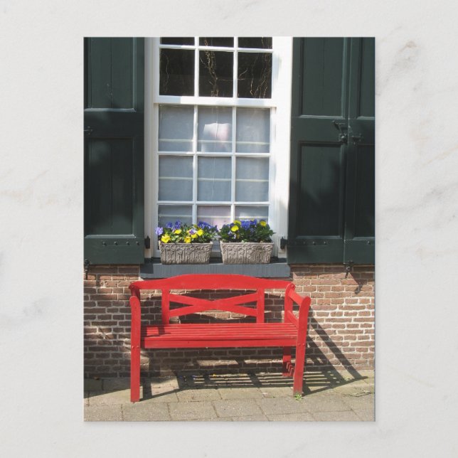 Postal de la vieja casa holandesa (Anverso)