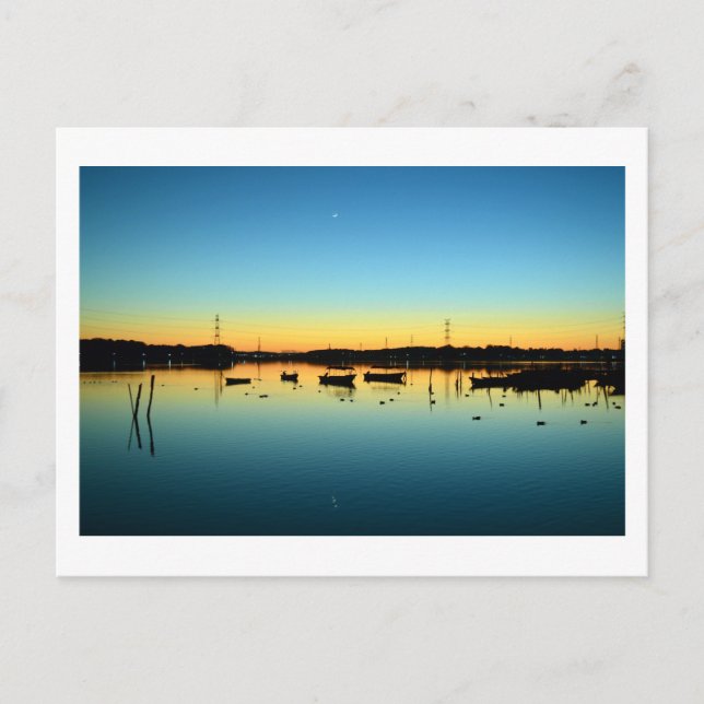 Postal de Lago Teganuma: Abiko, Japón (Anverso)